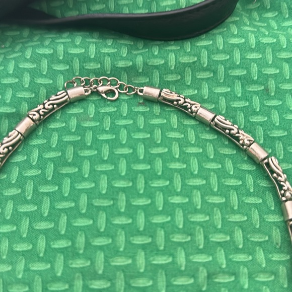 Retired Vintage HTF Brighton heart bar chocker necklace - Picture 2 of 5